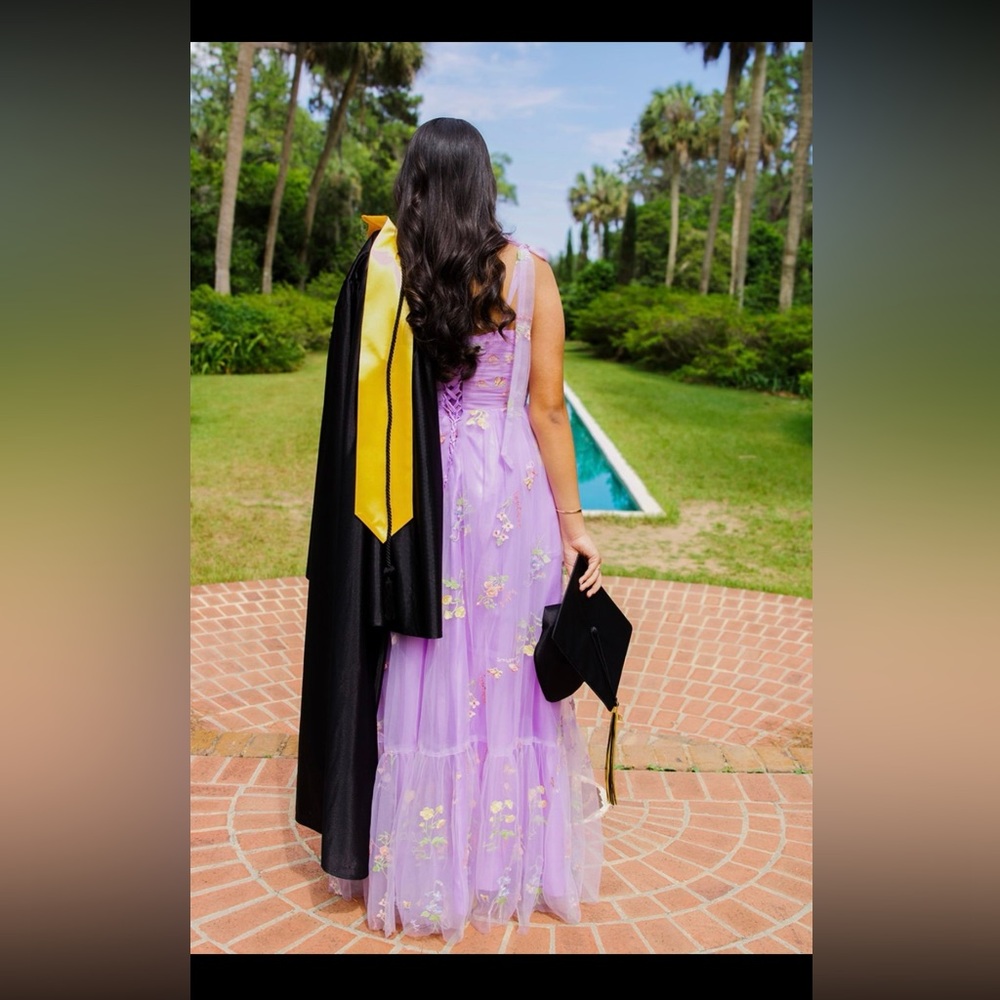 Floral Lavender Dress